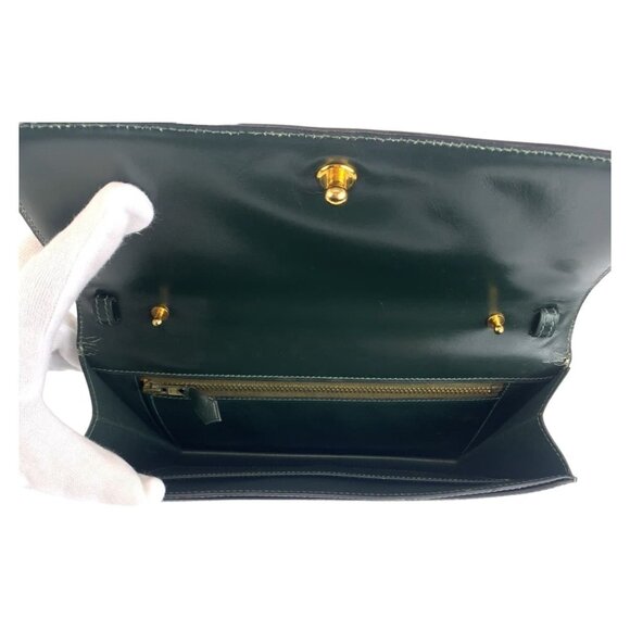 HERMES Vintage Green Shoulder Bag - Picture 8 of 9